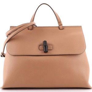 Gucci bamboo lock daily tote $2100